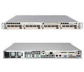 Platforma 1020S-8B, H8DSR-8, SC813S+-500, 1U, Dual Opteron 200 Series, 2xGbE, AIC-7902W, 500W, Black foto1